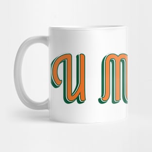 UMiami Sticker Mug